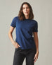 Women's Vintage Crew Tee - Washed Pageant Blue